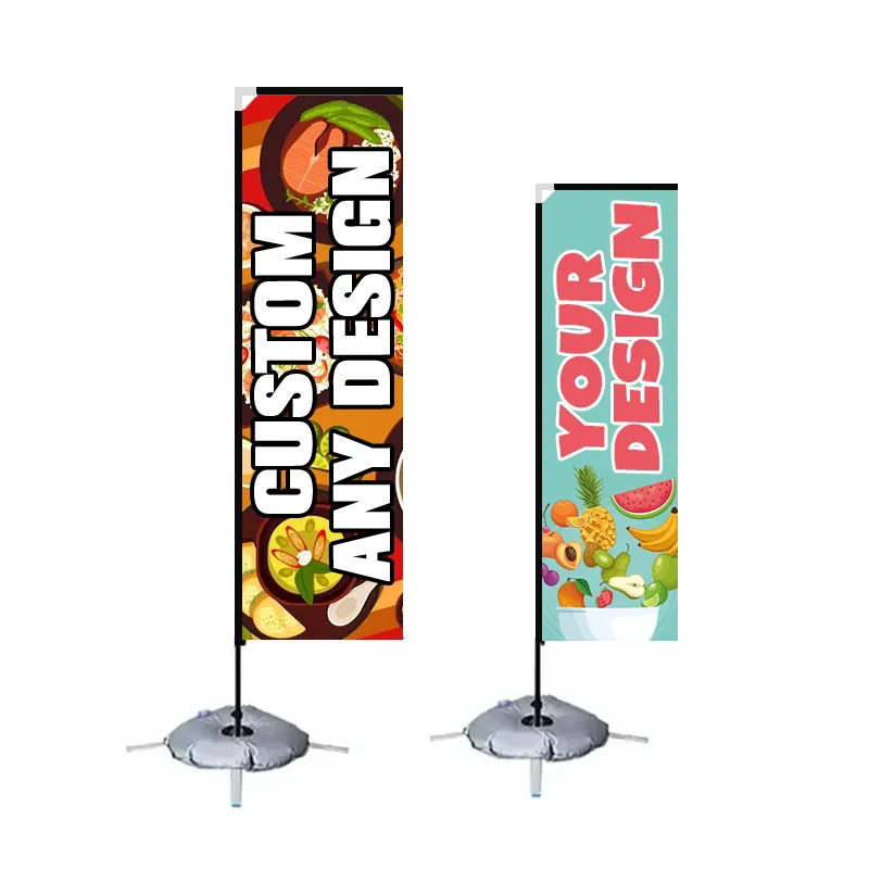 Как правоъгълните плажни знамена поддържат видимостта на марката на открито на местните пазари?