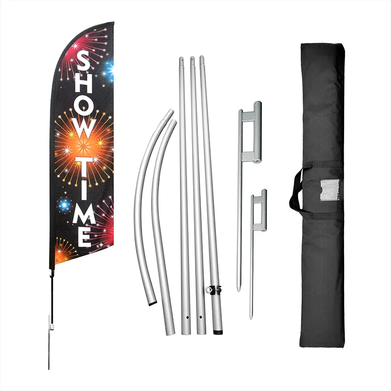 Плажно знаме с пера