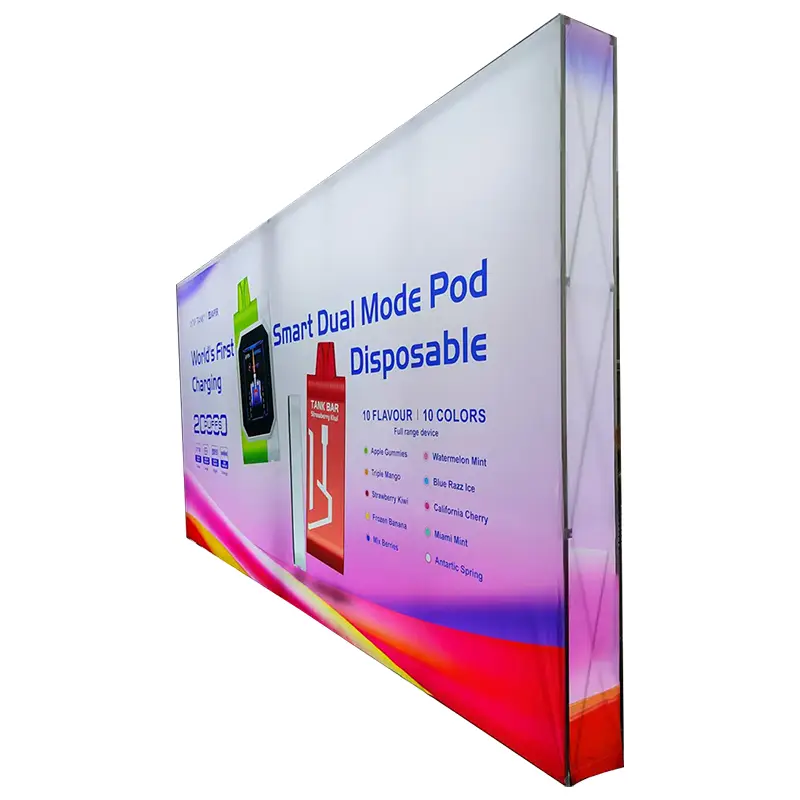 LED изскачаща стена