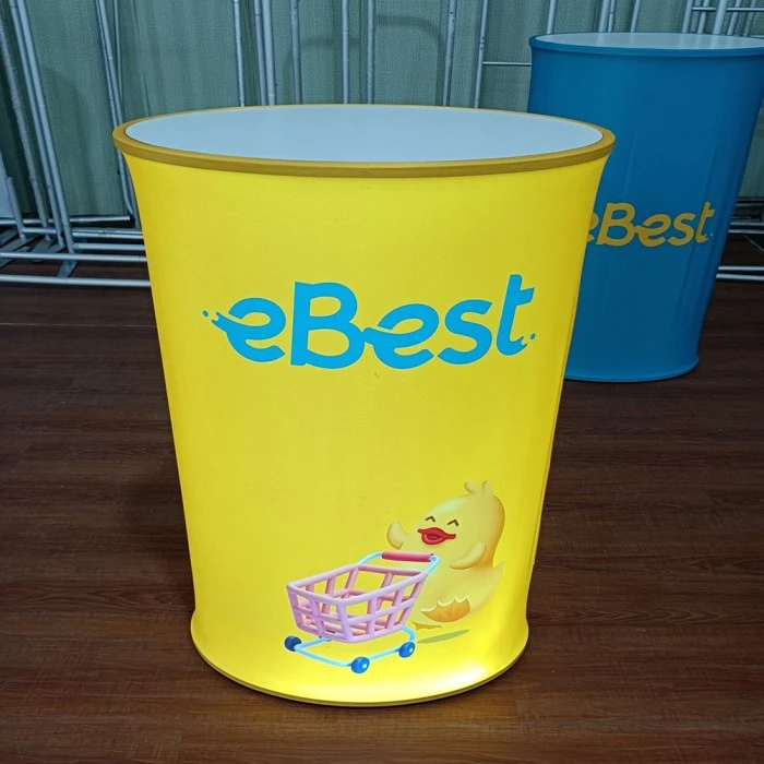 LED кръгъл повдигащ се плот