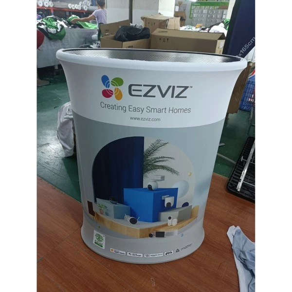 Пластмасов кръгъл повдигащ се плот